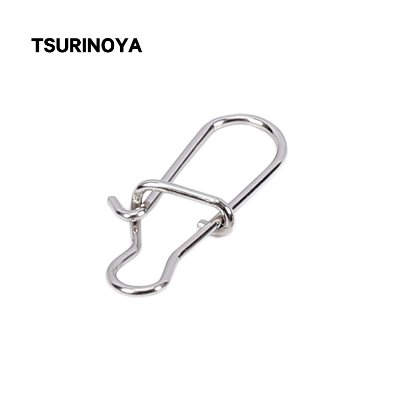 Fishing Equipment Basics - TSURINOYA Stainless Steel Fishing Snaps 50PCS