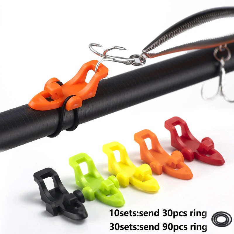 Fishing Equipment And Tools - 1-10pcs Fishing Rod Pole Hook Keeper
