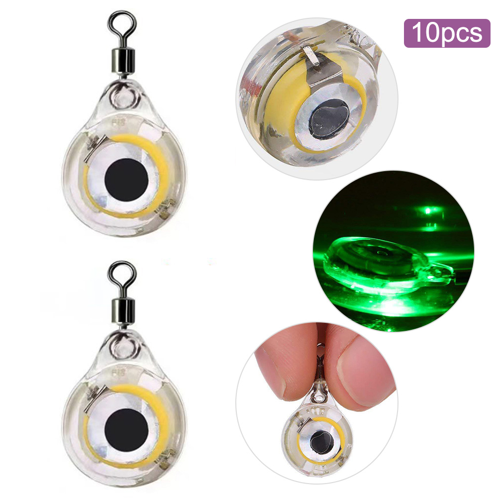 10pcs LED Attracting Fish Ligh - Fishing Equipment In China ulasan dan harga