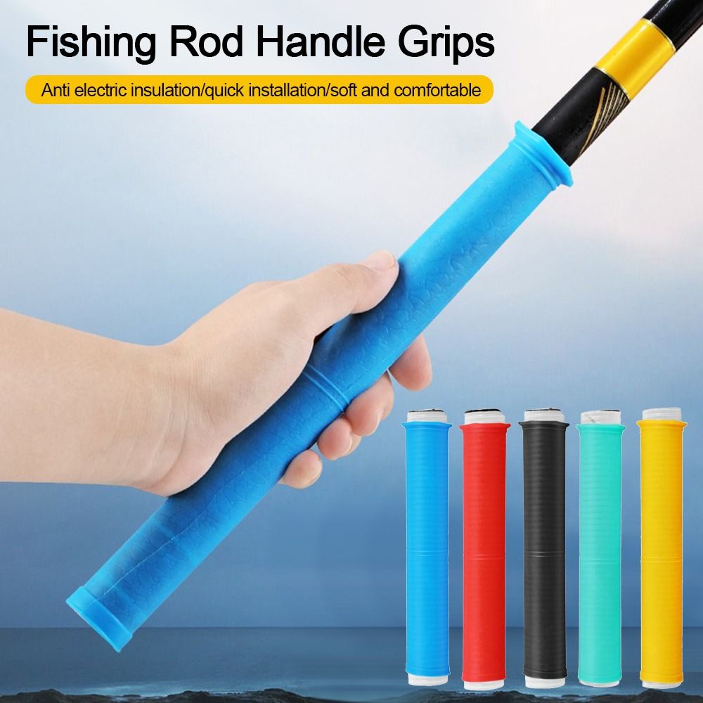 Silicone Fishing Rod Handle Wr - Fishing Rod Glove ulasan dan harga