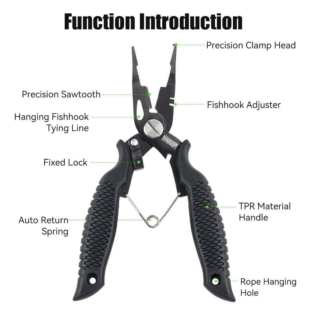 Kingdom Fishing Pliers Multifu - Fishing Equipment And Tools ulasan dan harga