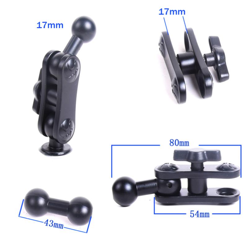 Alloy 17mm Ball Mount Extensio - Rod Holder Fishing ulasan dan harga