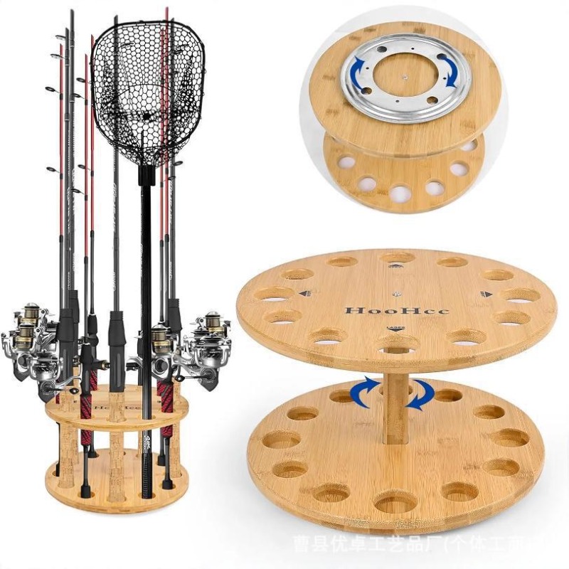 Round Solid Wood Fishing Rod S - Fishing Equipment And Tools ulasan dan harga