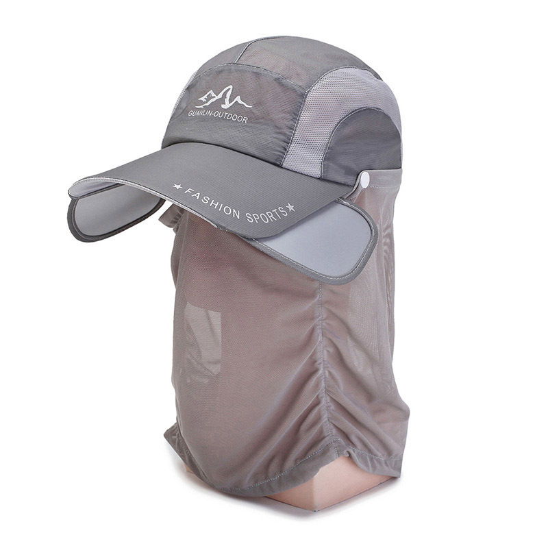 Sunscreen Fishing Hat Retracta - Fishing Equipment In China ulasan dan harga
