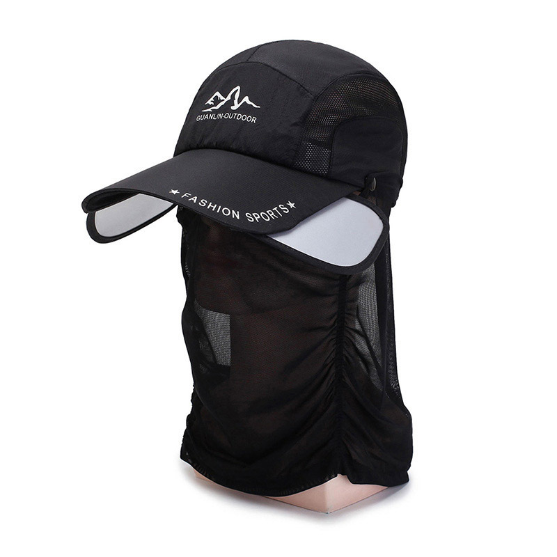 Sunscreen Fishing Hat Retracta - Fishing Equipment In China ulasan dan harga