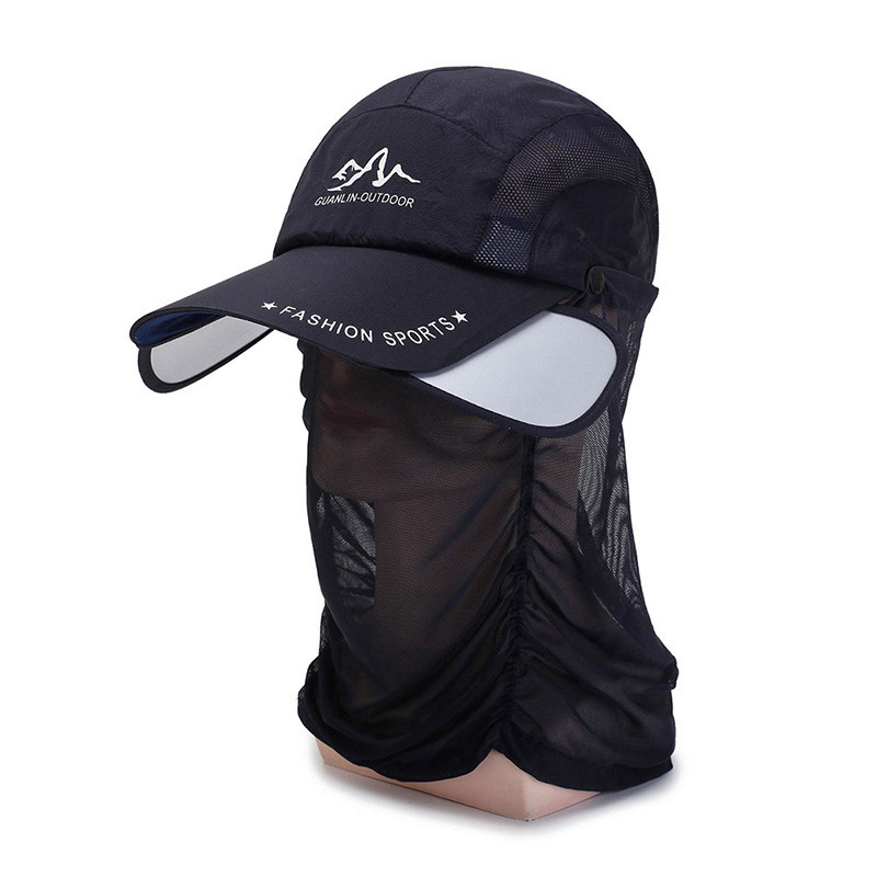 Sunscreen Fishing Hat Retracta - Fishing Equipment In China ulasan dan harga