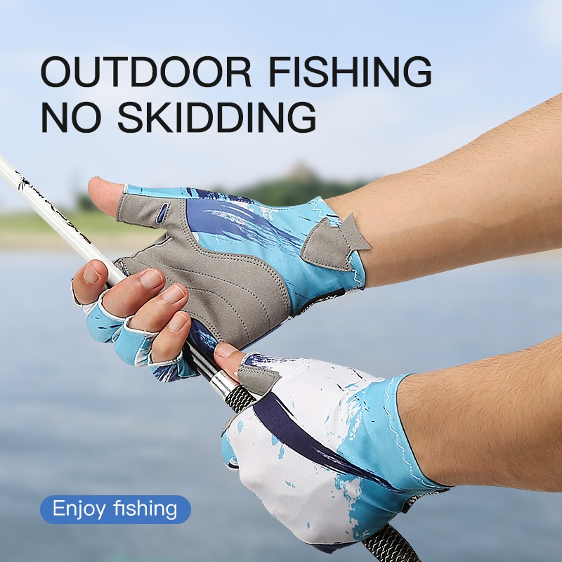 Fishing Gloves Men Women Half- - Fishing Equipment In China ulasan dan harga