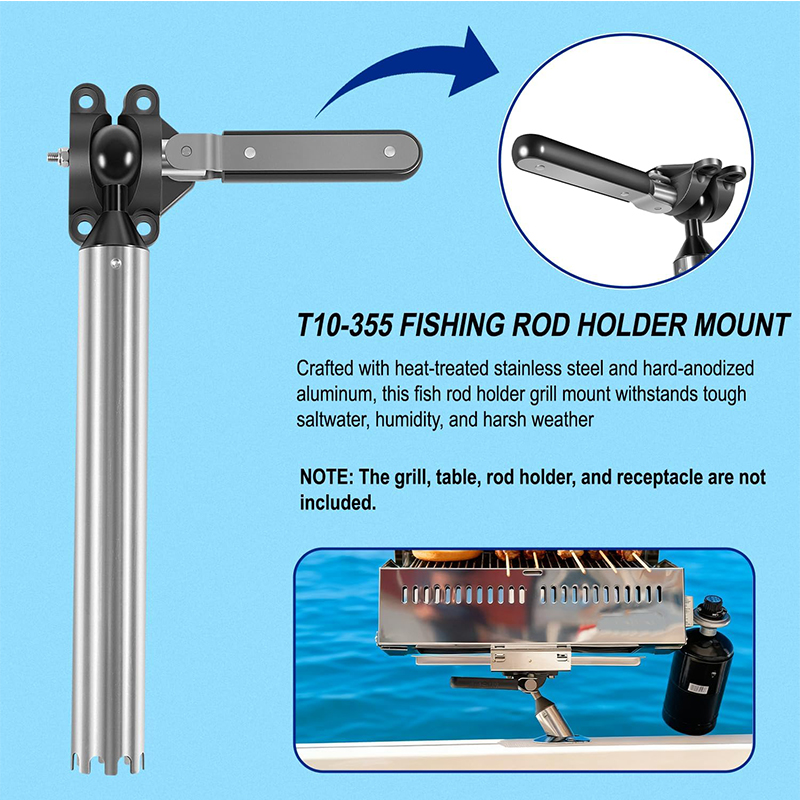 All-Angle Adjustable Fish Rod  - Rod Holder Fishing ulasan dan harga