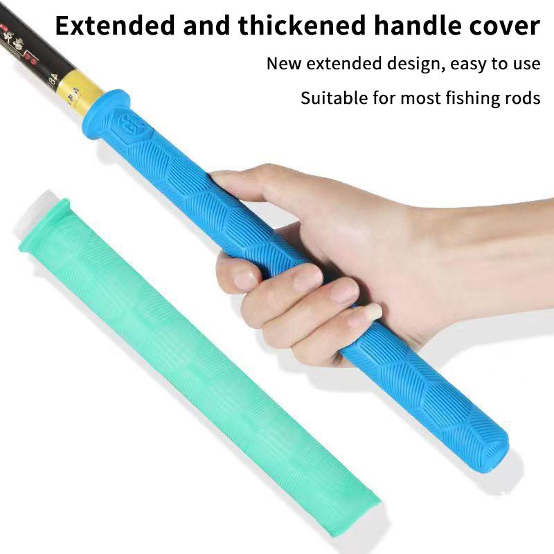 ●Silicone Fishing Rod Handle W - Fishing Rod Glove ulasan dan harga