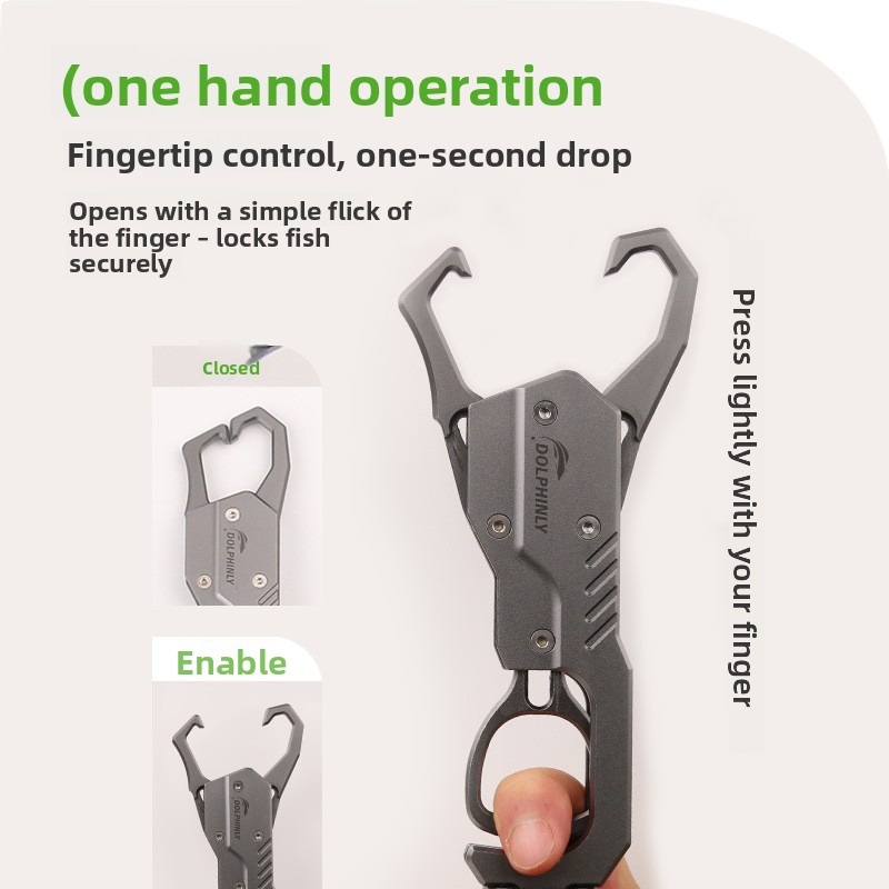 Lightweight Aluminum Fish Grip - Fishing Equipment And Tools ulasan dan harga