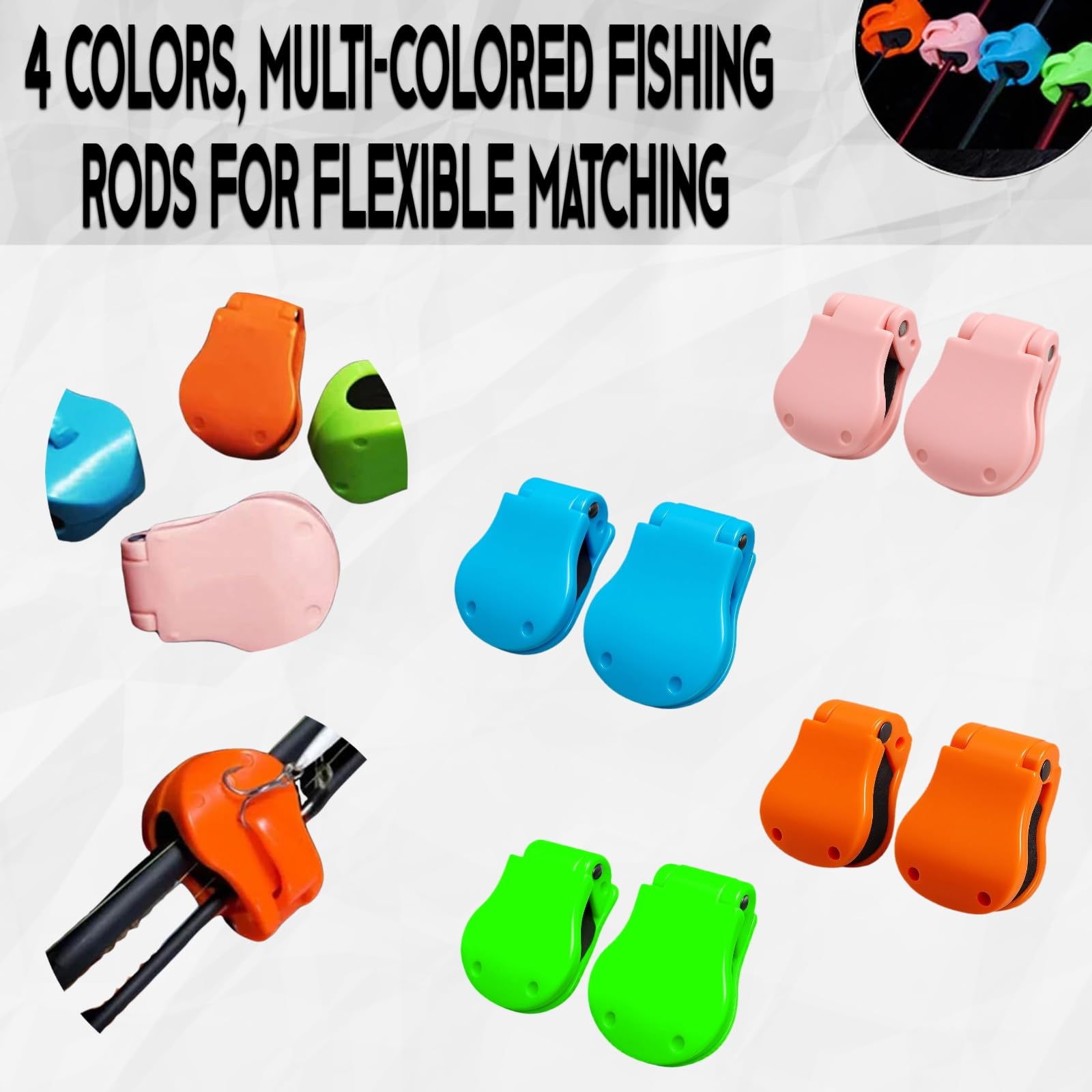 2Pcs Quick-Attach Fishing Rod  - Fishing Rod Glove ulasan dan harga