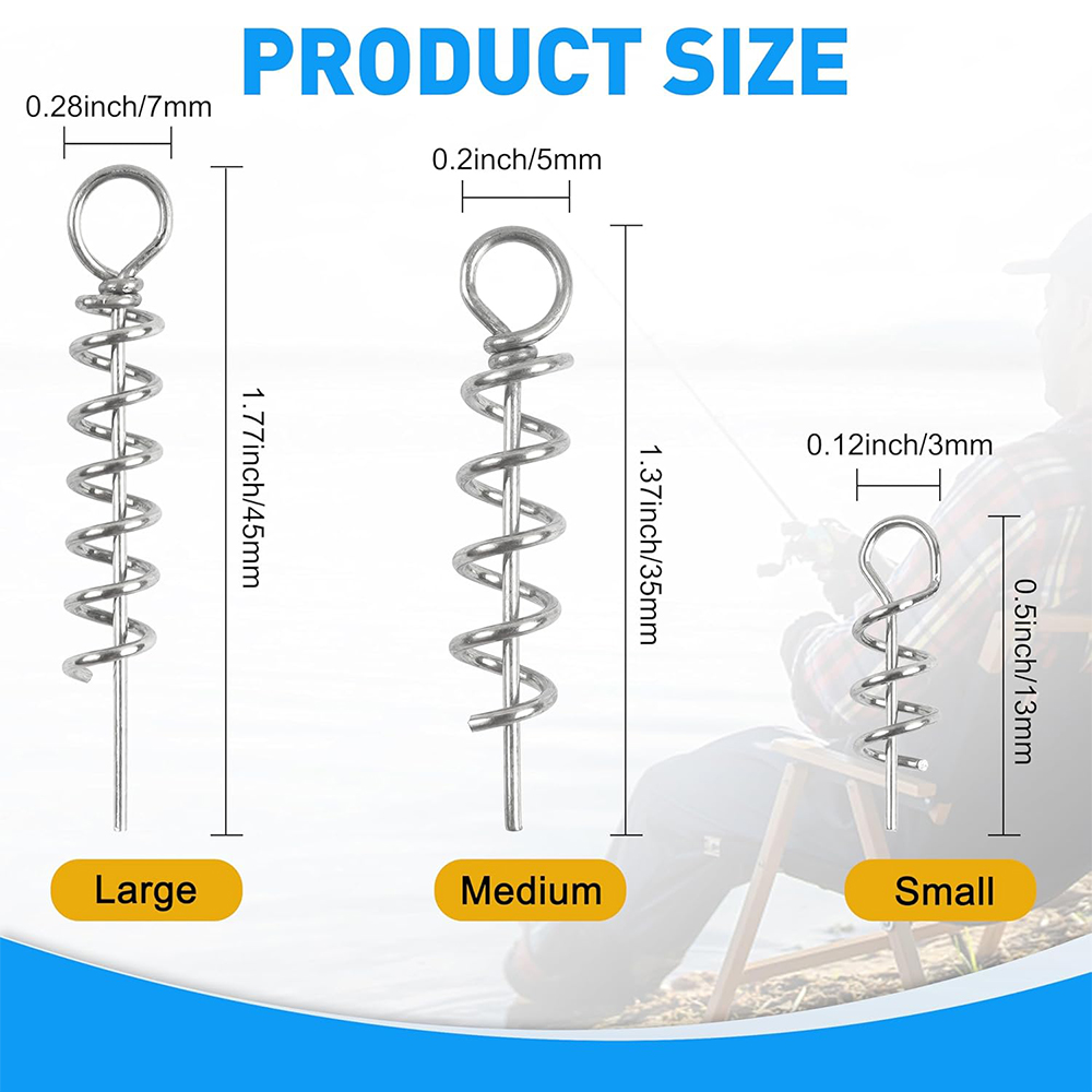 50Pcs Spring Twist Lock Fishin - Fishing Equipment Basics ulasan dan harga