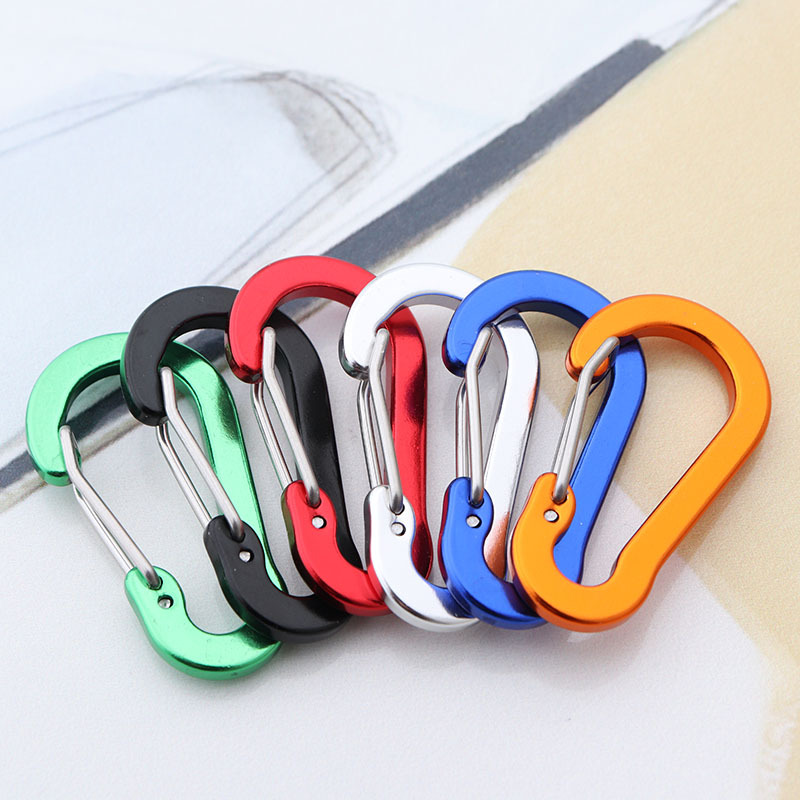 6pcs Carabiner Keychain Key Ch - Fishing Equipment Basics ulasan dan harga