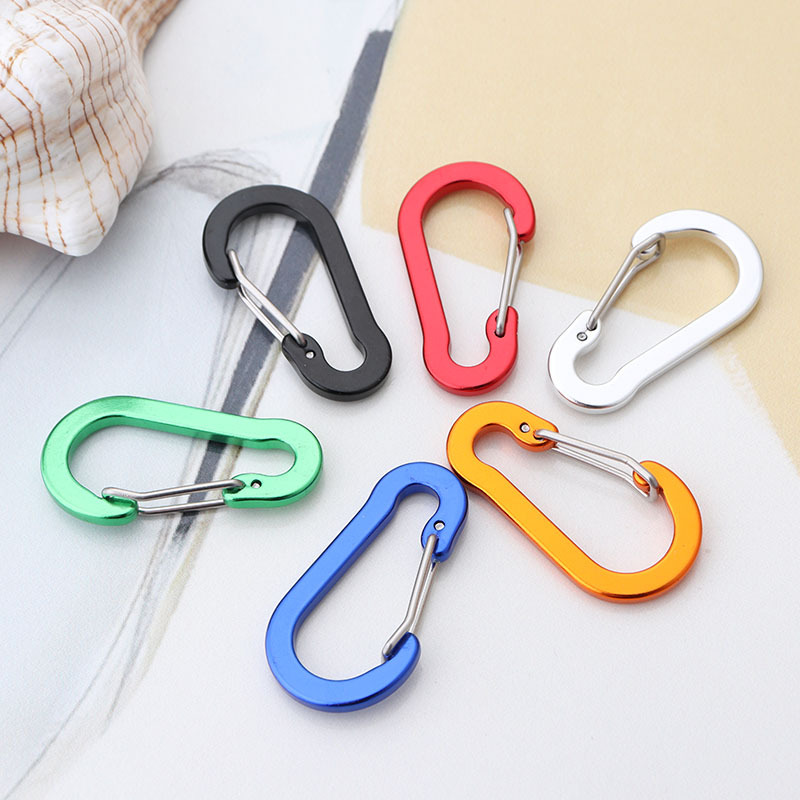 6pcs Carabiner Keychain Key Ch - Fishing Equipment Basics ulasan dan harga