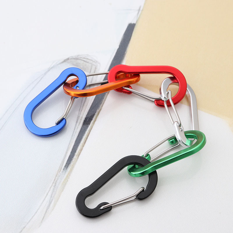 6pcs Carabiner Keychain Key Ch - Fishing Equipment Basics ulasan dan harga