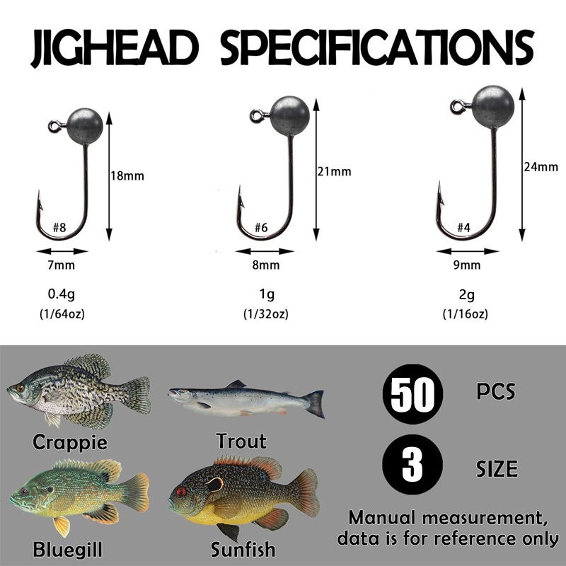 50PCS Original Color Lead Jig  - Fishing Equipment And Tools ulasan dan harga