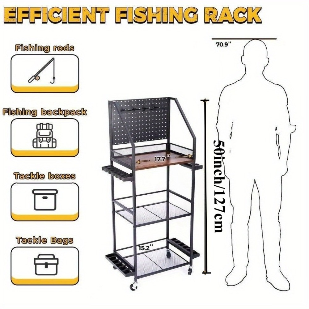 Fishing Rod Holders for Garage - Fishing Equipment Basics ulasan dan harga