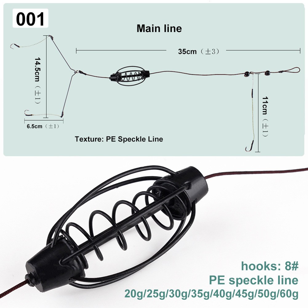 1PCS Carp Fishing Feeder Europ - Fishing Equipment And Tools ulasan dan harga